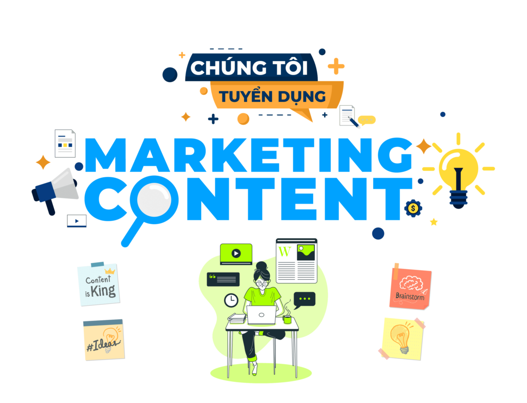 TUYỂN NHÂN VIÊN CONTENT MARKETING tuyển content