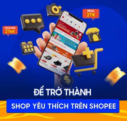 Các điều kiện để đạt Shop yêu thích của Shopee năm 2024 shopee yêu thích