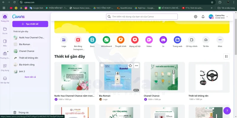 Hướng Dẫn Thiết Kế Gian Hàng Shopee Ấn Tượng và Cách Trang Trí Shopee Tối Ưu Hiệu Quả Canva là công cụ hỗ trợ thiết kế gian hàng Shopee dễ dàng mà không đòi hỏi kỹ năng đồ họa chuyên nghiệp.