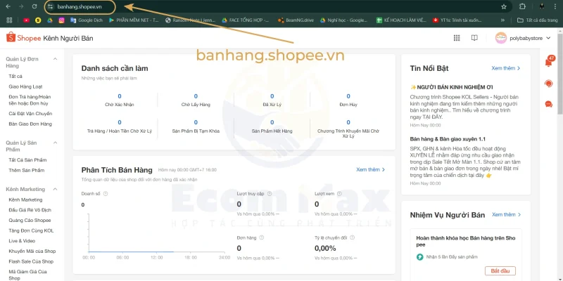 Hướng Dẫn Thiết Kế Gian Hàng Shopee Ấn Tượng và Cách Trang Trí Shopee Tối Ưu Hiệu Quả Trang chủ Kênh người bán Shopee