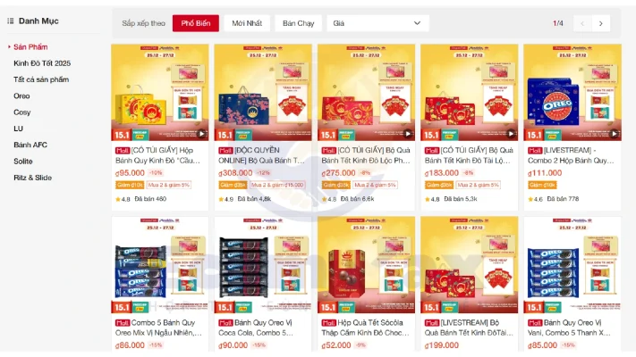 Hướng Dẫn Thiết Kế Gian Hàng Shopee Ấn Tượng và Cách Trang Trí Shopee Tối Ưu Hiệu Quả Một gian hàng đã được trang trí