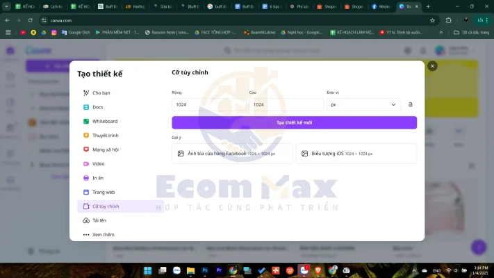 Ảnh bìa Shopee: Chia sẻ kinh nghiệm từ các shop ngàn đơn Kích thước tiêu chuẩn của ảnh bìa Shopee là 1024 x 1024