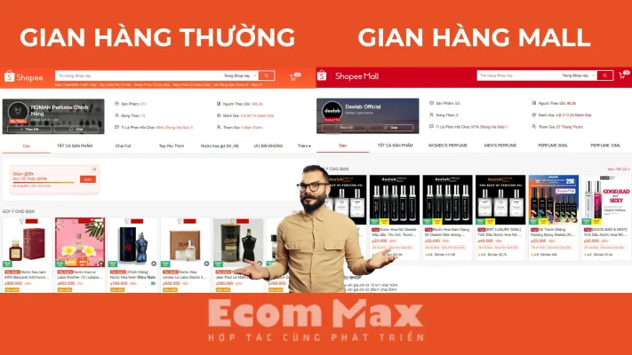 Shopee Mall là gì? Có nên đăng ký Shopee Mall không và làm gì để duy trì danh hiệu? So sánh gian hàng thường và Shopee Mall