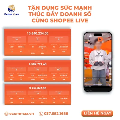 Bán Hàng Shopee Hiệu Quả: Hướng Dẫn Từ A đến Z Cho Người Mới Bắt Đầu Hình ảnh về tính năng phát trực tiếp Shopee Live