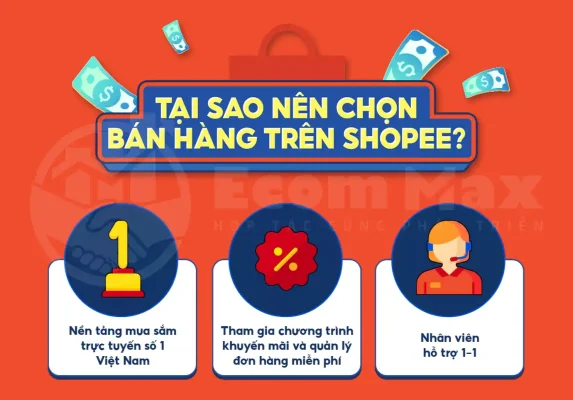 Bán Hàng Shopee Hiệu Quả: Hướng Dẫn Từ A đến Z Cho Người Mới Bắt Đầu Lý do nên chọn bán hàng Shopee