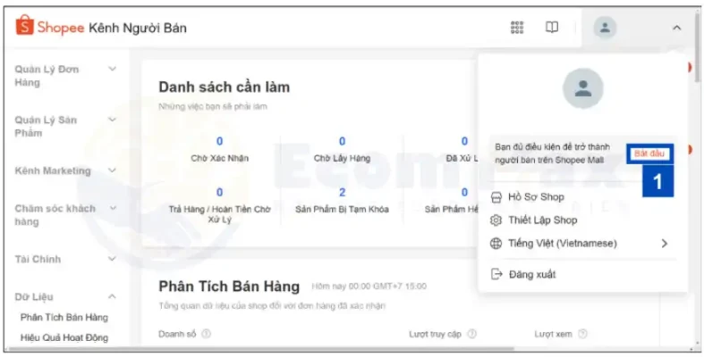 Đăng Ký Shopee Mall 2025: Cập Nhật Chính Sách Mới Từ Shopee Hướng dẫn đăng ký Shopee Mall 2025