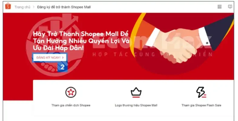 Đăng Ký Shopee Mall 2025: Cập Nhật Chính Sách Mới Từ Shopee Hướng dẫn đăng ký Shopee Mall bước 2