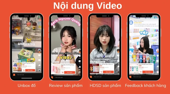 Gia Tăng Doanh Số Gấp 3 Lần Với Shopee Video – Hướng Dẫn A-Z Cho Nhà Bán Các nội dung Shopee video nên đăng