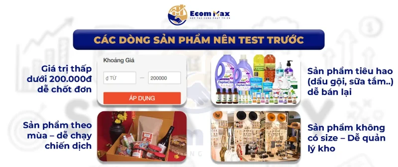 Cách Chọn Sản Phẩm Chủ Lực Giúp Gian Hàng Ra Đơn Ổn Định Các dòng sản phẩm chủ lực nên test trước