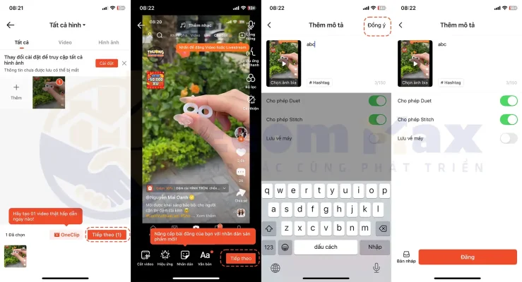 Gia Tăng Doanh Số Gấp 3 Lần Với Shopee Video – Hướng Dẫn A-Z Cho Nhà Bán Quy trình đăng Shopee Video trên thiết bị di động