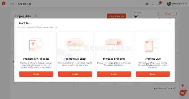 Có nên dùng GMV Max Shopee? Ưu/nhược điểm và cách tối ưu chi tiết buoc 2 quang cao gmv max shopee